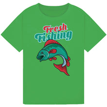 Load image into Gallery viewer, It’s Not How Deep You Fish, It’s How You Wiggle Your Worm Tee
