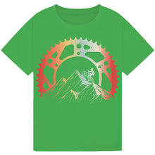 Lade das Bild in den Galerie-Viewer, Unisex Cycling Tee – Colorful Bicycle Style for Daily Wear
