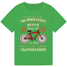 Load image into Gallery viewer, Trendy Cycling T-Shirt – Vibrant Bike Print for Men, Women &amp; Kids
