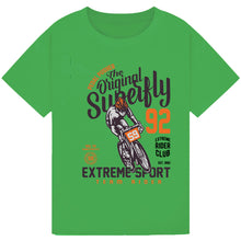 Load image into Gallery viewer, Cool Cycling T-Shirt – Bright Bike Print for Casual Style

