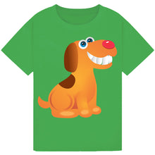 Load image into Gallery viewer, Naughty Dog Red Nose Day T-Shirt 2025 – Playful Fun Tee
