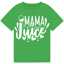Load image into Gallery viewer, Mama Juice T-Shirt – Cute Quote Tee for Moms Who Love Wine

