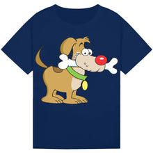 Load image into Gallery viewer, Dog Bone Nose Red Nose Day T-Shirt 2025 – Cute Pet Tee

