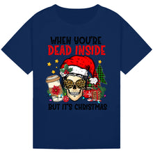 Load image into Gallery viewer, Funny Christmas Skull Tee
