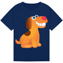 Load image into Gallery viewer, Naughty Dog Red Nose Day T-Shirt 2025 – Playful Fun Tee
