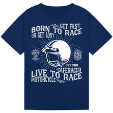 Load image into Gallery viewer, Motorcycle Print Tee – Trendy Gift for Riders
