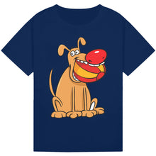 Lade das Bild in den Galerie-Viewer, Dog Bite Ball Red Nose Day T-Shirt 2025 – Playful Kids’ Tee
