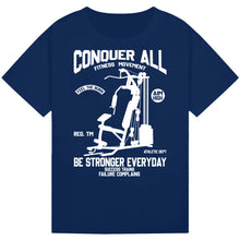 Load image into Gallery viewer, Motivational Gym Shirt – Dream Big, Lift Bigger
