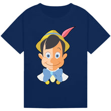Load image into Gallery viewer, Pinochio Face T-Shirt – Cute World Book Day Storybook Tee
