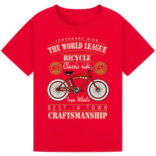 Load image into Gallery viewer, Trendy Cycling T-Shirt – Vibrant Bike Print for Men, Women &amp; Kids

