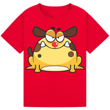 Lade das Bild in den Galerie-Viewer, Angry Dog Red Nose Day T-Shirt 2025 – Cute Animated Tee
