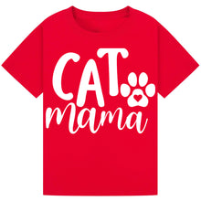 Lade das Bild in den Galerie-Viewer, Adorable Cat Print T-Shirt – Cozy &amp; Stylish
