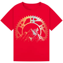 Lade das Bild in den Galerie-Viewer, Unisex Cycling Tee – Colorful Bicycle Style for Daily Wear
