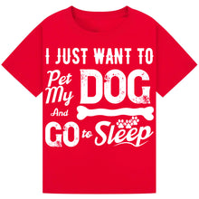 Load image into Gallery viewer, Cute Dog Print Tee – Casual &amp; Fun
