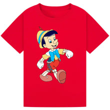 Load image into Gallery viewer, Classic Pinochio T-Shirt – Storybook Character Costume Tee
