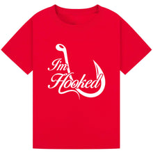 Load image into Gallery viewer, I&#39;m Hooked - Funny Fishing Tee
