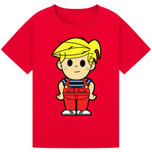 Load image into Gallery viewer, Dennis the Menace T-Shirt – Funny World Book Day Character Tee

