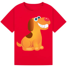 Load image into Gallery viewer, Naughty Dog Red Nose Day T-Shirt 2025 – Playful Fun Tee
