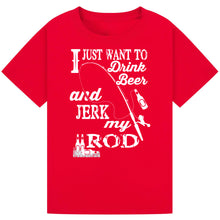 Load image into Gallery viewer, Fishing Saved Me from Becoming a Pornstar Tee
