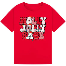 Load image into Gallery viewer, Holly Jolly Babe Tee
