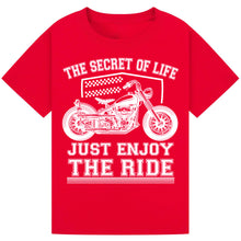 Load image into Gallery viewer, Motorcycle Print T-Shirt – Casual &amp; Trendy Wear
