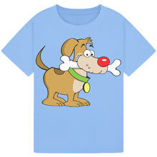 Load image into Gallery viewer, Dog Bone Nose Red Nose Day T-Shirt 2025 – Cute Pet Tee
