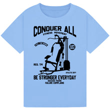 Load image into Gallery viewer, Motivational Gym Shirt – Dream Big, Lift Bigger
