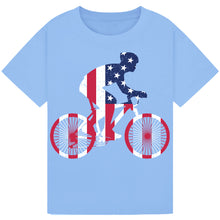 Load image into Gallery viewer, Cycling Graphic Tee – Fun Bike Print for Men, Women &amp; Kids
