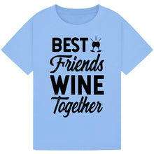 Load image into Gallery viewer, Best Friends Wine Together T-Shirt – Fun Friendship Wine Tee
