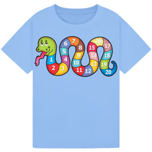 Lade das Bild in den Galerie-Viewer, Kids Counting Snake T-Shirt – Fun Design
