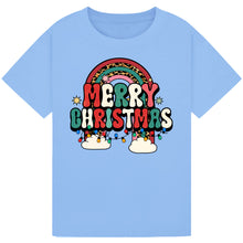 Load image into Gallery viewer, Merry Christmas Rainbow Tee
