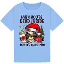 Load image into Gallery viewer, Funny Christmas Skull Tee
