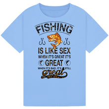Load image into Gallery viewer, Weekend Forecast: Fishing with a Chance of Drinking Tee
