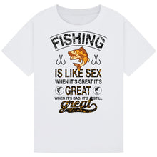 Load image into Gallery viewer, Weekend Forecast: Fishing with a Chance of Drinking Tee
