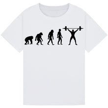 Load image into Gallery viewer, Funny Gym Quote Shirt – Lift, Laugh, Repeat
