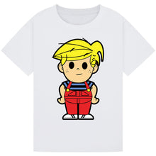 Load image into Gallery viewer, Dennis the Menace T-Shirt – Funny World Book Day Character Tee
