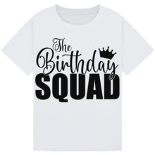 Load image into Gallery viewer, The Birthday Squad Celebration Tee
