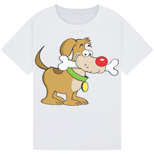 Load image into Gallery viewer, Dog Bone Nose Red Nose Day T-Shirt 2025 – Cute Pet Tee
