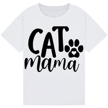 Lade das Bild in den Galerie-Viewer, Adorable Cat Print T-Shirt – Cozy &amp; Stylish
