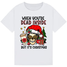 Load image into Gallery viewer, Funny Christmas Skull Tee
