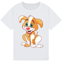 Lade das Bild in den Galerie-Viewer, Happy Puppy Red Nose Day T-Shirt 2025 – Smiling Dog Tee
