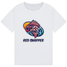 Load image into Gallery viewer, Red Snapper - Funny Fishing Tee
