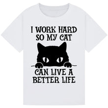 Load image into Gallery viewer, Cat Tee – Fun Style
