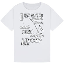 Load image into Gallery viewer, Fishing Saved Me from Becoming a Pornstar Tee

