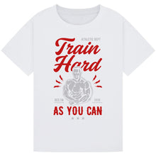 Load image into Gallery viewer, Funny Fitness Tee – My Warm-Up is Your Workout
