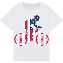 Load image into Gallery viewer, Cycling Graphic Tee – Fun Bike Print for Men, Women &amp; Kids

