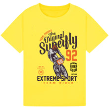 Load image into Gallery viewer, Cool Cycling T-Shirt – Bright Bike Print for Casual Style
