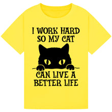 Load image into Gallery viewer, Cat Tee – Fun Style
