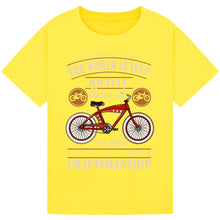 Load image into Gallery viewer, Trendy Cycling T-Shirt – Vibrant Bike Print for Men, Women &amp; Kids
