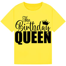 Lade das Bild in den Galerie-Viewer, The Birthday Queen Crown Shirt

